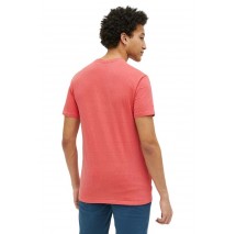 SUPERDRY D2 OVIN VINTAGE TEXTURE TEE T-SHIRT ΑΝΔΡΙΚΟ RED