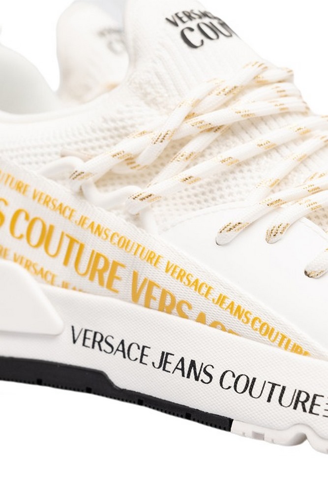 VERSACE JEANS COUTURE EARLY DELIVERY FONDO DYNAMIC ΠΑΠΟΥΤΣΙ ΓΥΝΑΙΚΕΙΟ WHITE