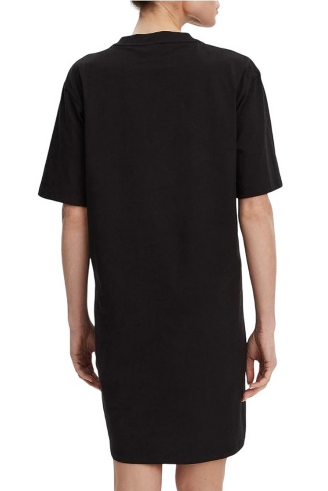 CALVIN KLEIN JEANS PLACED INST TEE DRESS ΦΟΡΕΜΑ ΓΥΝΑΙΚΕΙΟ BLACK