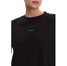 CALVIN KLEIN JEANS PLACED INST TEE DRESS ΦΟΡΕΜΑ ΓΥΝΑΙΚΕΙΟ BLACK