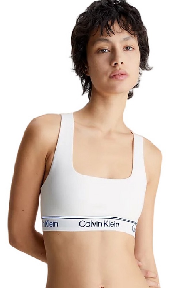 CALVIN KLEIN JEANS UNLINED BRALETTE ΕΣΩΡΟΥΧΟ ΓΥΝΑΙΚΕΙΟ WHITE