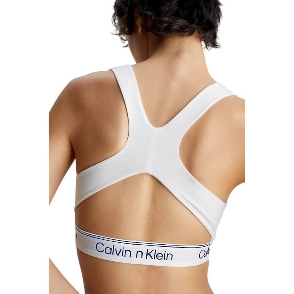 CALVIN KLEIN JEANS UNLINED BRALETTE ΕΣΩΡΟΥΧΟ ΓΥΝΑΙΚΕΙΟ WHITE