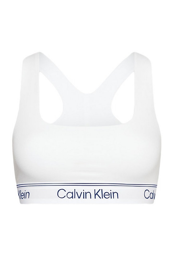 CALVIN KLEIN JEANS UNLINED BRALETTE ΕΣΩΡΟΥΧΟ ΓΥΝΑΙΚΕΙΟ WHITE