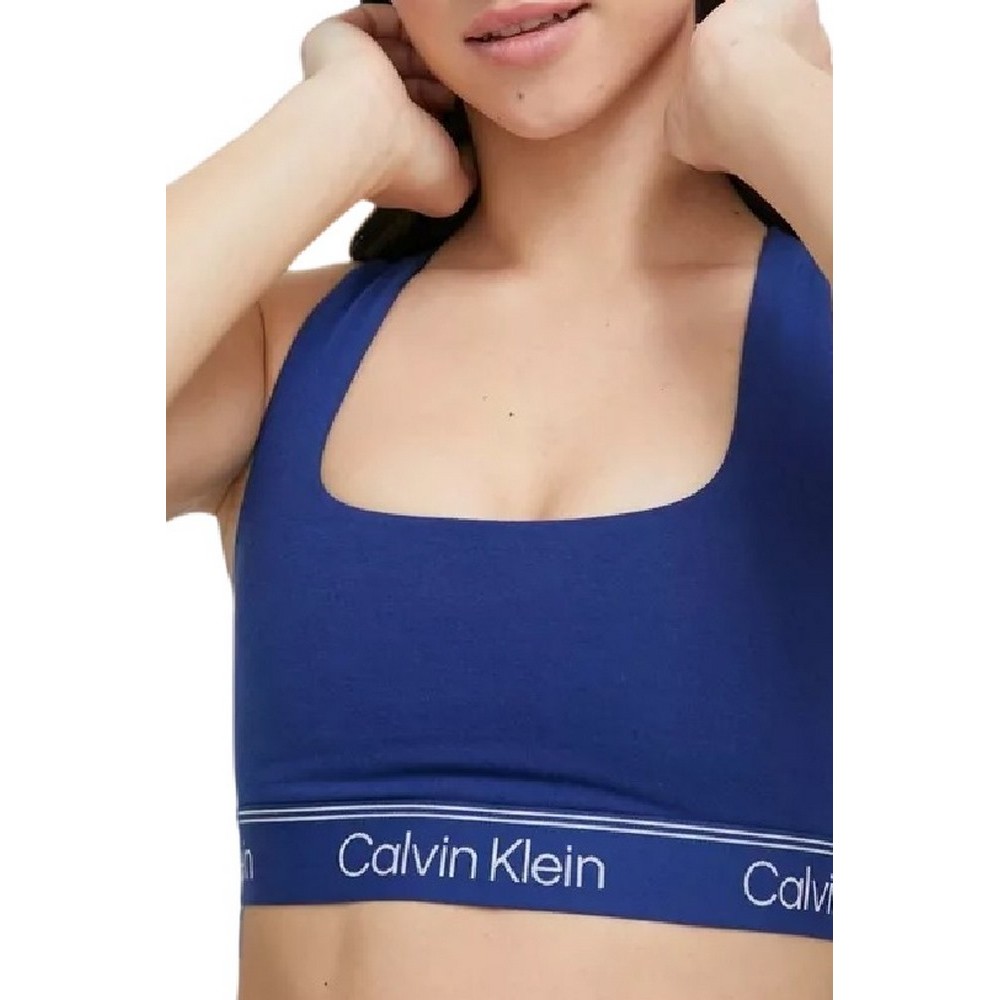 CALVIN KLEIN JEANS UNLINED BRALETTE ΕΣΩΡΟΥΧΟ ΓΥΝΑΙΚΕΙΟ BLUE