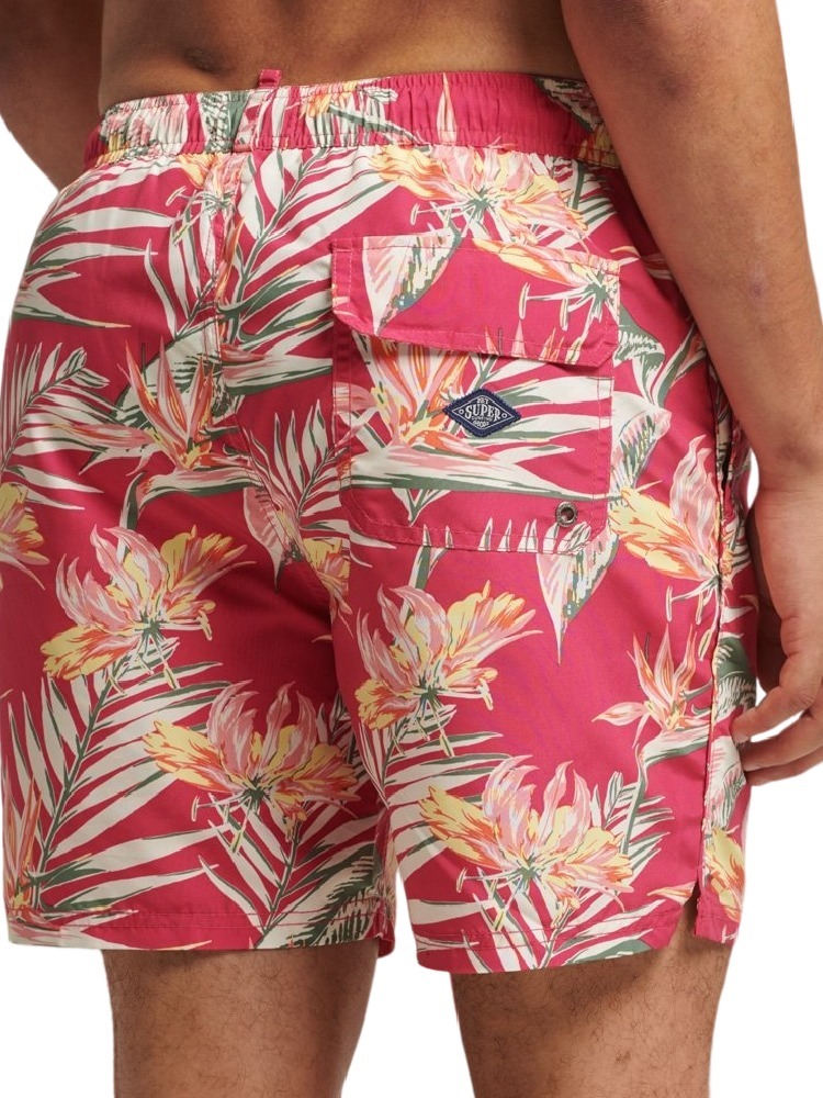 ΜΑΓΙΟ ΑΝΔΡΙΚΟ OVIN VINTAGE HAWAIIAN SUPERDRY RED