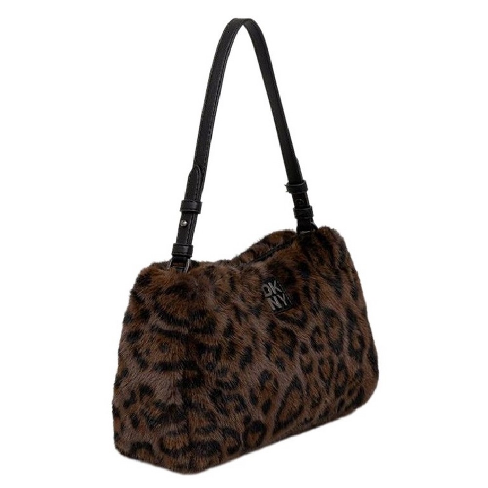 DKNY REMY SHOYLDER BAG ΤΣΑΝΤΑ ΓΥΝΑΙΚΕΙΑ LEOPARD PRINT