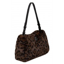 DKNY REMY SHOYLDER BAG ΤΣΑΝΤΑ ΓΥΝΑΙΚΕΙΑ LEOPARD PRINT