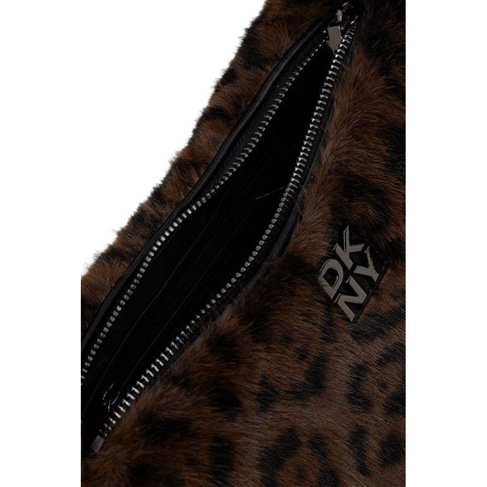 DKNY REMY SHOYLDER BAG ΤΣΑΝΤΑ ΓΥΝΑΙΚΕΙΑ LEOPARD PRINT