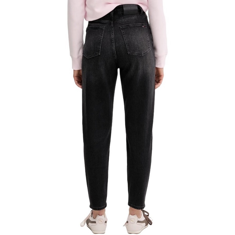 TOMMY JEANS MOM JEAN UH TPR ΤΖΙΝ ΠΑΝΤΕΛΟΝΙ ΓΥΝΑΙΚΕΙΟ DENIM BLACK