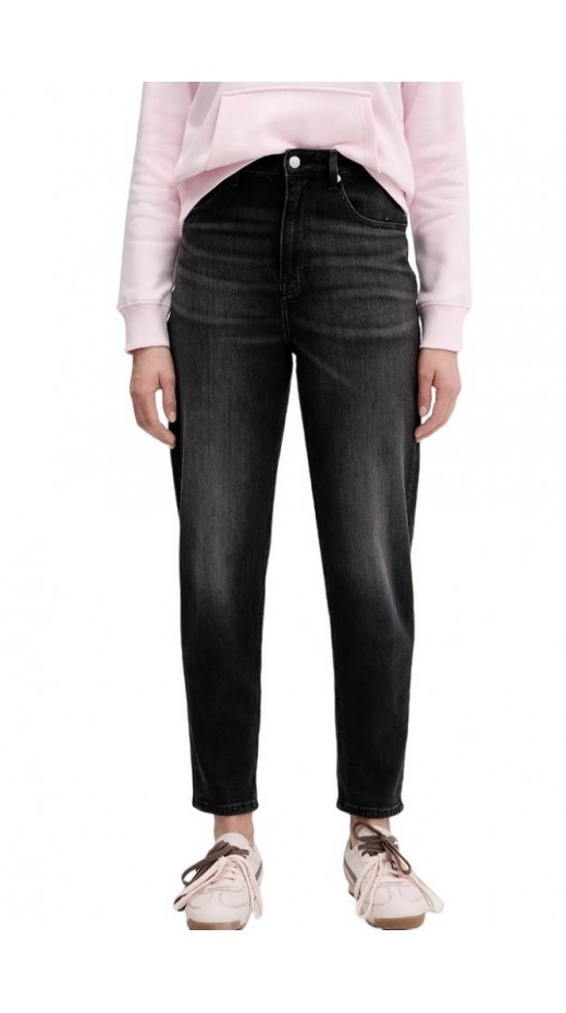 TOMMY JEANS MOM JEAN UH TPR ΤΖΙΝ ΠΑΝΤΕΛΟΝΙ ΓΥΝΑΙΚΕΙΟ DENIM BLACK