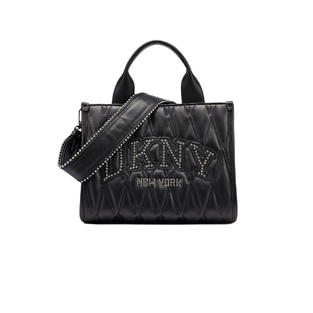 DKNY HADLEE SM TOTE HANDBAG ΤΣΑΝΤΑ ΓΥΝΑΙΚΕΙΑ BLACK