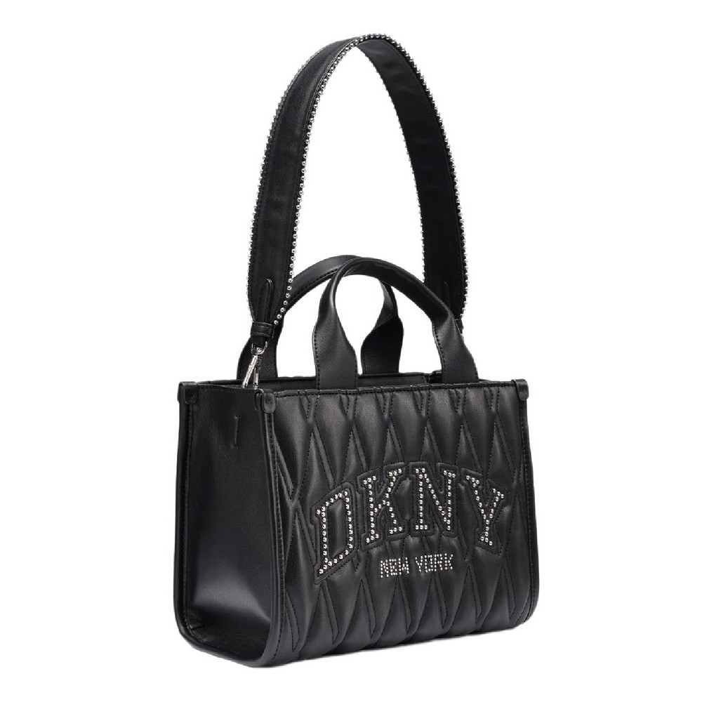 DKNY HADLEE SM TOTE HANDBAG ΤΣΑΝΤΑ ΓΥΝΑΙΚΕΙΑ BLACK
