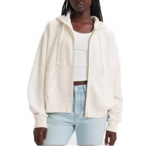 LEVIS® EVERYDAY ZIP HOODIE ΖΑΚΕΤΑ ΦΟΥΤΕΡ ΓΥΝΑΙΚΕΙΑ OFF WHITE