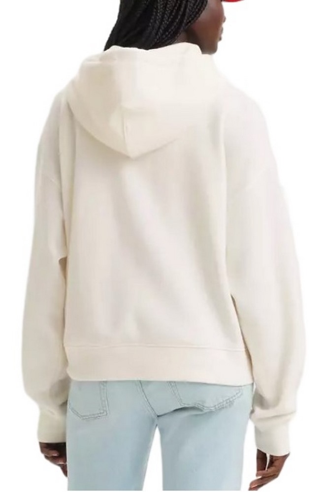 LEVIS® EVERYDAY ZIP HOODIE ΖΑΚΕΤΑ ΦΟΥΤΕΡ ΓΥΝΑΙΚΕΙΑ OFF WHITE