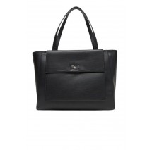 CALVIN KLEIN RE-LOCK MEDIUM SHOPPER ΤΣΑΝΤΑ ΓΥΝΑΙΚΕΙΑ BLACK