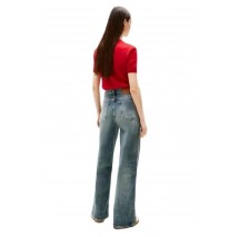 TOMMY JEANS CLAIRE HR WD BI5154 ΠΑΝΤΕΛΟΝΙ ΓΥΝΑΙΚΕΙΟ BLUΕ DENIM