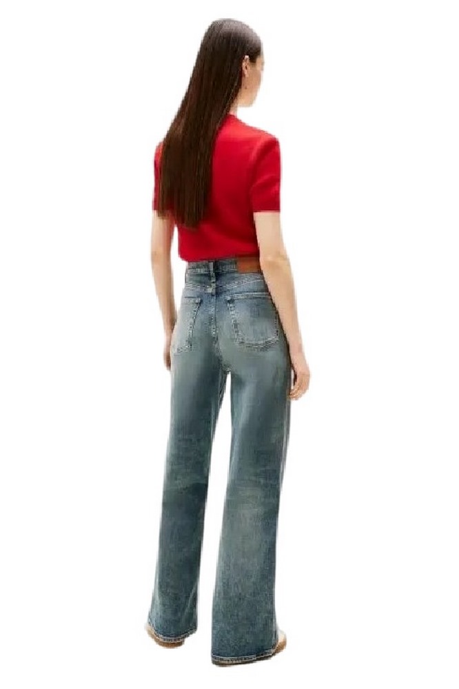TOMMY JEANS CLAIRE HR WD BI5154 ΠΑΝΤΕΛΟΝΙ ΓΥΝΑΙΚΕΙΟ BLUΕ DENIM