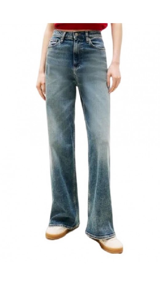 TOMMY JEANS CLAIRE HR WD BI5154 ΠΑΝΤΕΛΟΝΙ ΓΥΝΑΙΚΕΙΟ BLUΕ DENIM