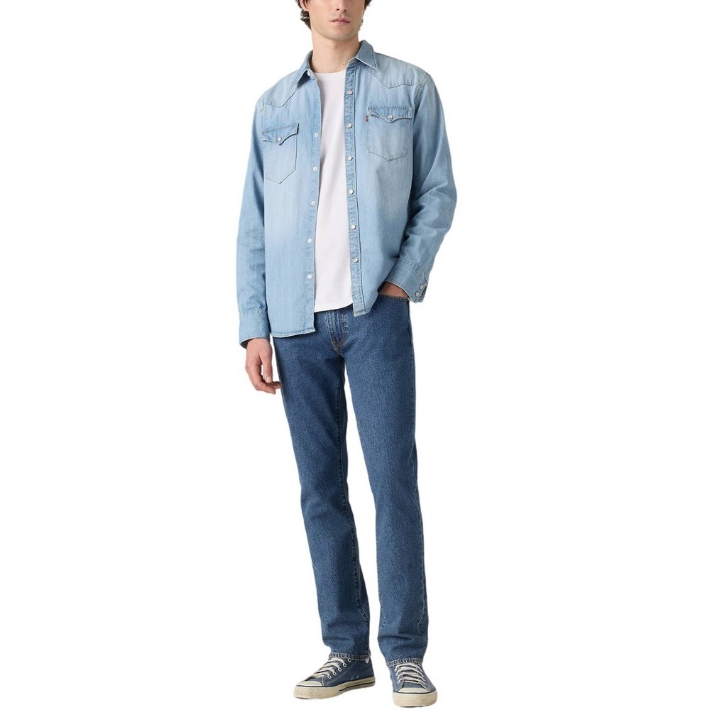 LEVIS 511 SLIM WORN IN ΤΖΙΝ ΠΑΝΤΕΛΟΝΙ ΑΝΔΡΙΚΟ MED INDIGO