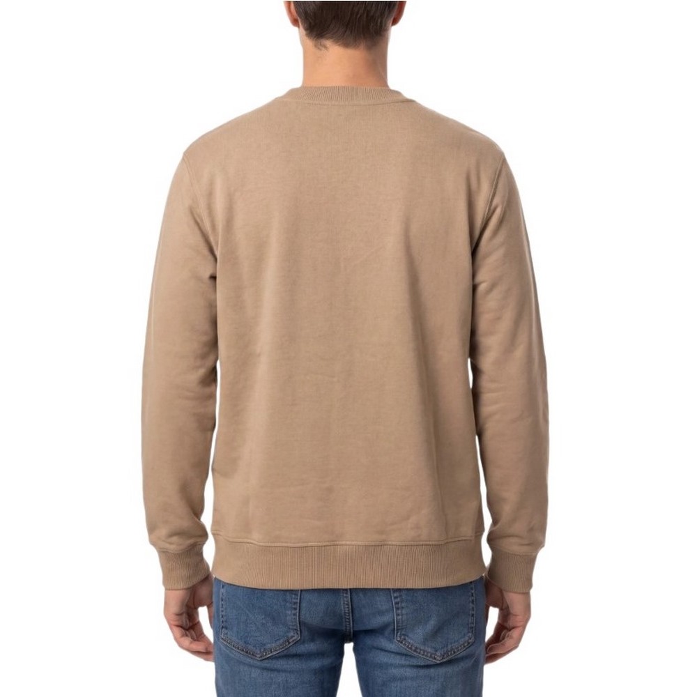 TIMBERLAND 1973 EMBROIDERED LOGO BB ΦΟΥΤΕΡ ΜΠΛΟΥΖΑ ΑΝΔΡΙΚΗ BEIGE