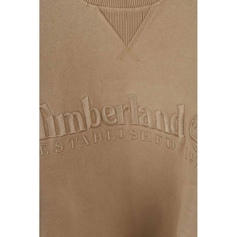 TIMBERLAND 1973 EMBROIDERED LOGO BB ΦΟΥΤΕΡ ΜΠΛΟΥΖΑ ΑΝΔΡΙΚΗ BEIGE