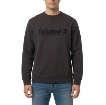 TIMBERLAND 1973 EMBROIDERED LOGO BB ΦΟΥΤΕΡ ΜΠΛΟΥΖΑ ΑΝΔΡΙΚΗ WASHED BLACK