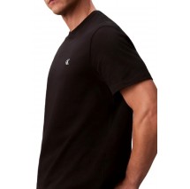 CALVIN KLEIN JEANS SS MONOGRAM 20S EASY TEE T-SHIRT ΜΠΛΟΥΖΑ ΑΝΔΡΙΚΗ BLACK