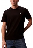 CALVIN KLEIN JEANS SS MONOGRAM 20S EASY TEE T-SHIRT ΜΠΛΟΥΖΑ ΑΝΔΡΙΚΗ BLACK