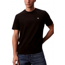 CALVIN KLEIN JEANS SS MONOGRAM 20S EASY TEE T-SHIRT ΜΠΛΟΥΖΑ ΑΝΔΡΙΚΗ BLACK
