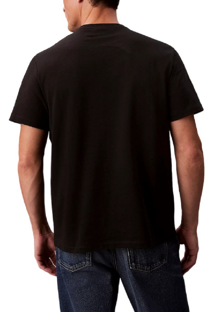 CALVIN KLEIN JEANS SS MONOGRAM 20S EASY TEE T-SHIRT ΜΠΛΟΥΖΑ ΑΝΔΡΙΚΗ BLACK