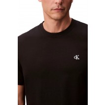 CALVIN KLEIN JEANS SS MONOGRAM 20S EASY TEE T-SHIRT ΜΠΛΟΥΖΑ ΑΝΔΡΙΚΗ BLACK