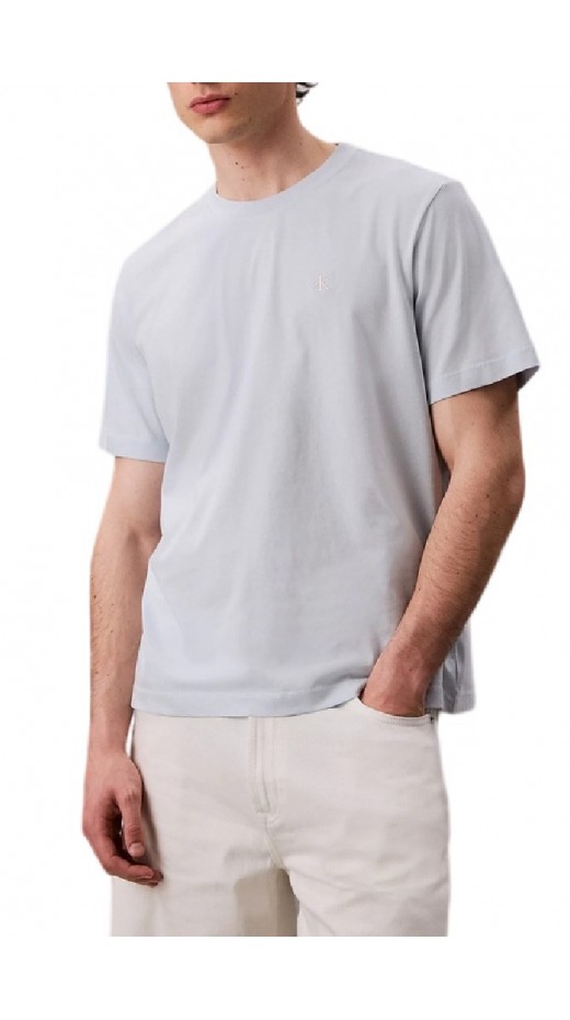 CALVIN KLEIN JEANS SS MONOGRAM 20S EASY TEE T-SHIRT ΜΠΛΟΥΖΑ ΑΝΔΡΙΚΗ CIEL