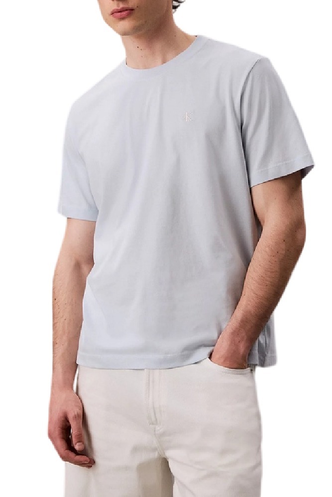 CALVIN KLEIN JEANS SS MONOGRAM 20S EASY TEE T-SHIRT ΜΠΛΟΥΖΑ ΑΝΔΡΙΚΗ CIEL