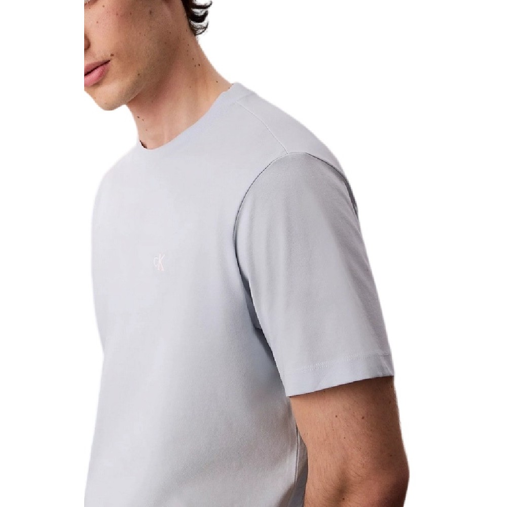 CALVIN KLEIN JEANS SS MONOGRAM 20S EASY TEE T-SHIRT ΜΠΛΟΥΖΑ ΑΝΔΡΙΚΗ CIEL