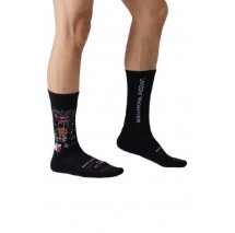 JIMMY LION ATHLETIC BASQULAT GEM SPA SOCKS UNISEX ΚΑΛΤΣΕΣ BLACK