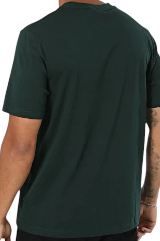 TIMBERLAND PRINT STACK LOGO SHORT T-SHIRT ΜΠΛΟΥΖΑ ΑΝΔΡΙΚΗ DARK GREEN