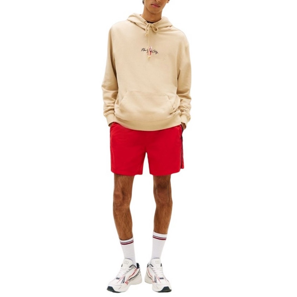 TOMMY JEANS REG SIGN BACKPRINT HOOD EXT ΦΟΥΤΕΡ ΑΝΔΡΙΚΟ GOLD