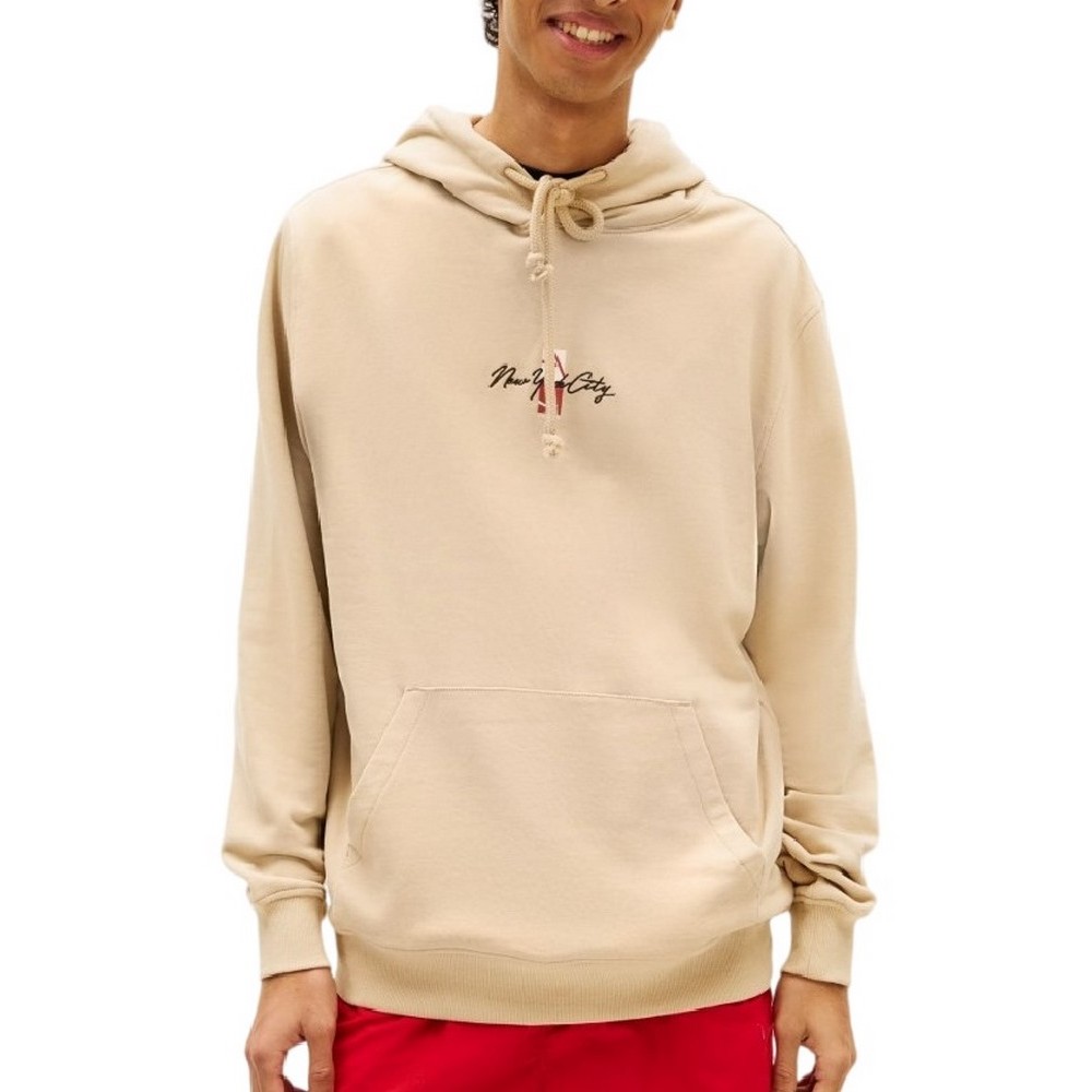 TOMMY JEANS REG SIGN BACKPRINT HOOD EXT ΦΟΥΤΕΡ ΑΝΔΡΙΚΟ GOLD
