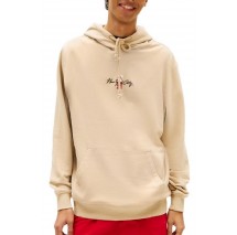 TOMMY JEANS REG SIGN BACKPRINT HOOD EXT ΦΟΥΤΕΡ ΑΝΔΡΙΚΟ GOLD