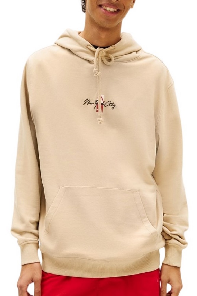 TOMMY JEANS REG SIGN BACKPRINT HOOD EXT ΦΟΥΤΕΡ ΑΝΔΡΙΚΟ GOLD