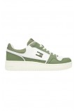 TOMMY JEANS RETRO BASKET ΠΑΠΟΥΤΣΙ ΑΝΔΡΙΚΟ GREEN
