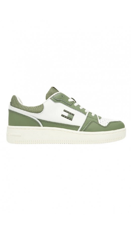 TOMMY JEANS RETRO BASKET ΠΑΠΟΥΤΣΙ ΑΝΔΡΙΚΟ GREEN