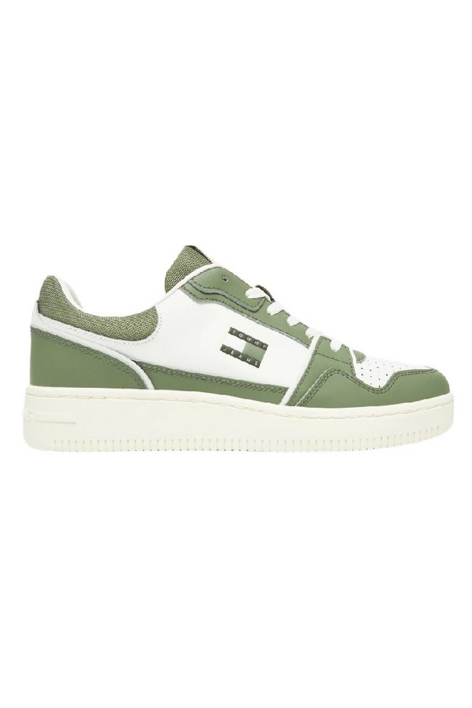 TOMMY JEANS RETRO BASKET ΠΑΠΟΥΤΣΙ ΑΝΔΡΙΚΟ GREEN