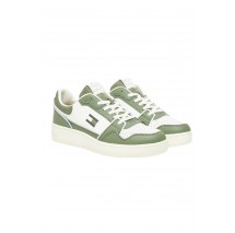TOMMY JEANS RETRO BASKET ΠΑΠΟΥΤΣΙ ΑΝΔΡΙΚΟ GREEN