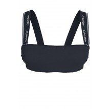 CALVIN KLEIN REMOVABLE STRAPS BANDEAU ΜΑΓΙΟ ΓΥΝΑΙΚΕΙΟ NAVY