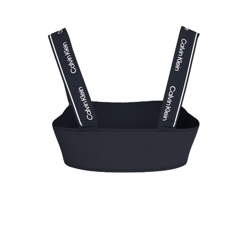 CALVIN KLEIN REMOVABLE STRAPS BANDEAU ΜΑΓΙΟ ΓΥΝΑΙΚΕΙΟ NAVY