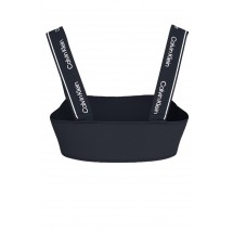 CALVIN KLEIN REMOVABLE STRAPS BANDEAU ΜΑΓΙΟ ΓΥΝΑΙΚΕΙΟ NAVY