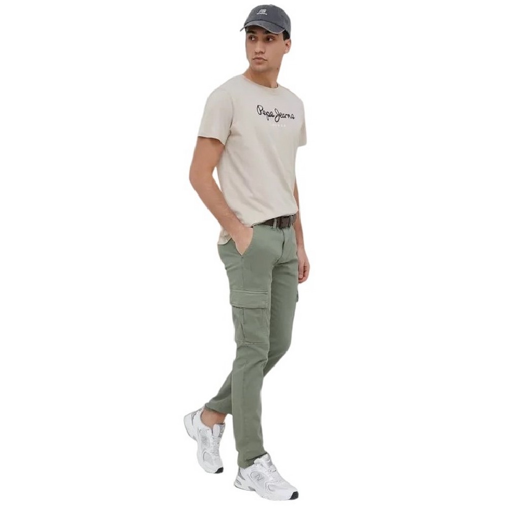 PEPE JEANS E1 DROP 2B SEAN 32 ΠΑΝΤΕΛΟΝΙ ΑΝΔΡΙΚΟ KHAKI