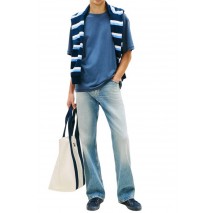 TOMMY JEANS 90S WAVING FLAG T-SHIRT ΜΠΛΟΥΖΑ ΑΝΔΡΙΚΗ NAVY