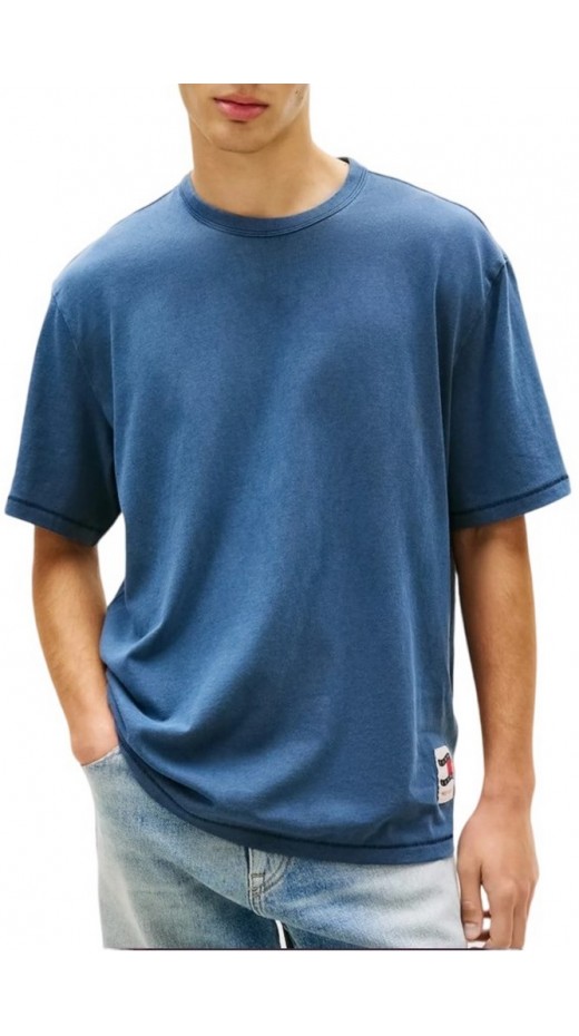 TOMMY JEANS 90S WAVING FLAG T-SHIRT ΜΠΛΟΥΖΑ ΑΝΔΡΙΚΗ NAVY